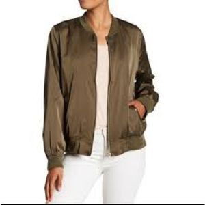 Philosophy Green Silk Bomber